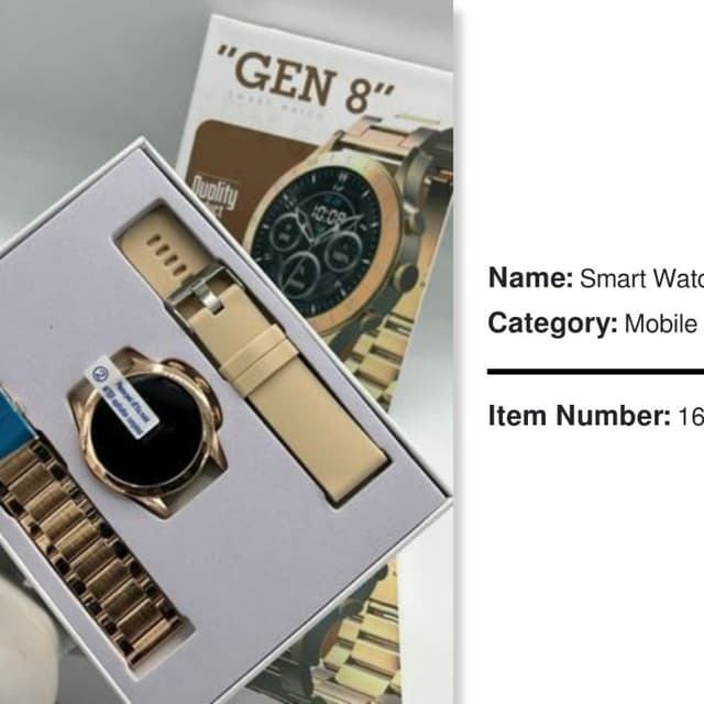 Smart Watch Gen8